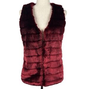 MAY & JULY FURRY SLEEVELESS V‎ NECK  VEST